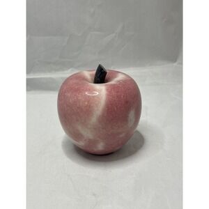 Hallmark Pink‎ Apple Glass Fruit MCM Style